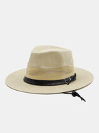 Topi jerami bernafas musim panas berongga